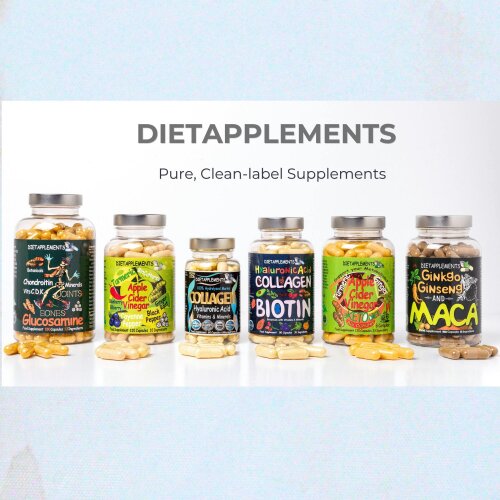 Dietapplements Marine Collagen & Hyaluronic Acid Complex