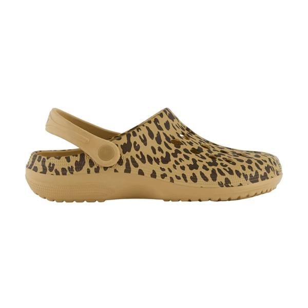 Regatta Womens/Ladies Sakari Leopard Print Clogs - Multicoloured - 