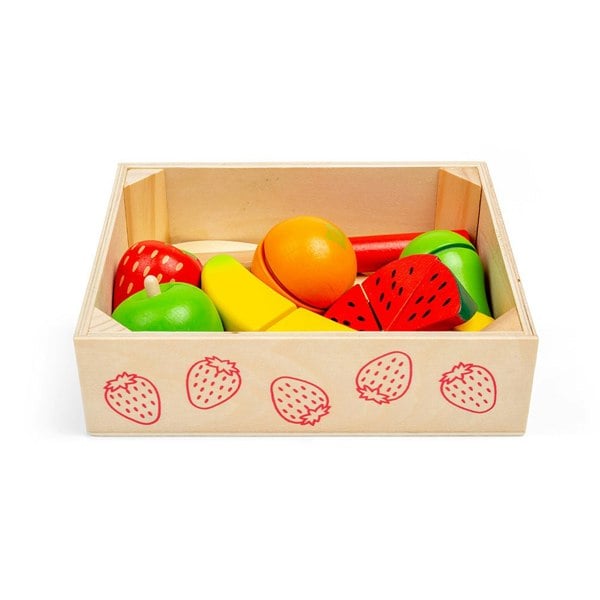 Bigjigs Toys Cutting Fruit Crate