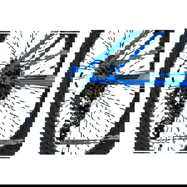 Falcon Samurai 20" Kids Boys Front Suspension Mountain Bike - Blue