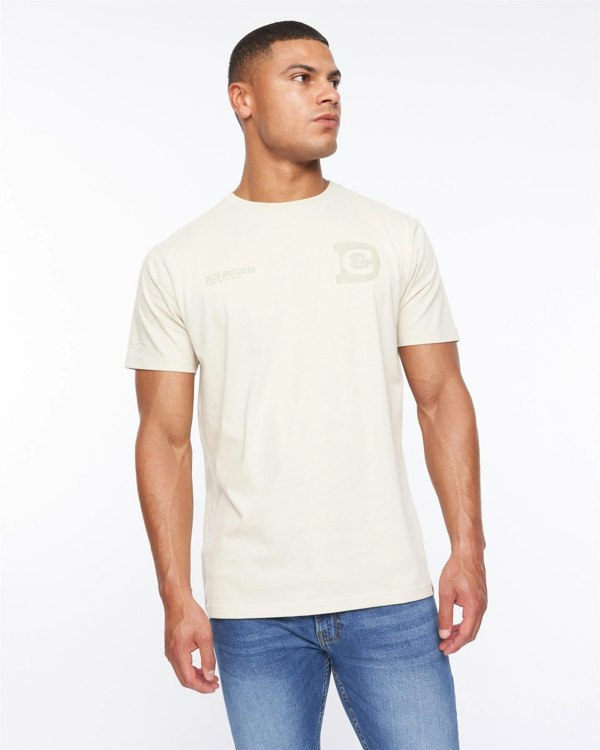 Duck and Cover Gemtas T-Shirt - Off White