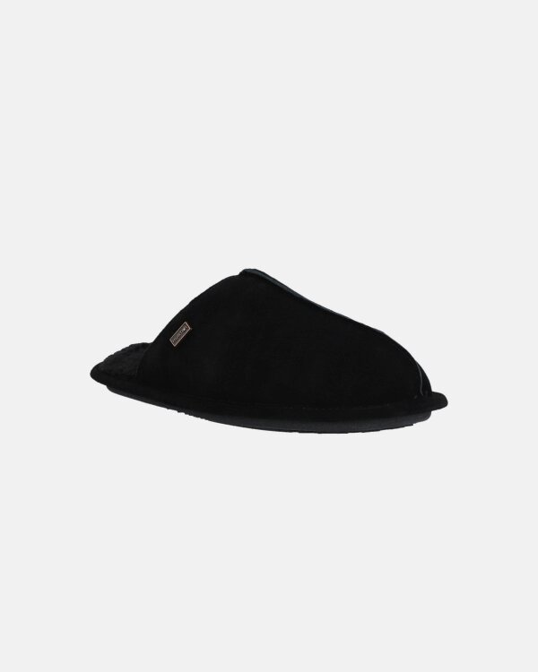 Hunter Mens Mule Slipper - Black