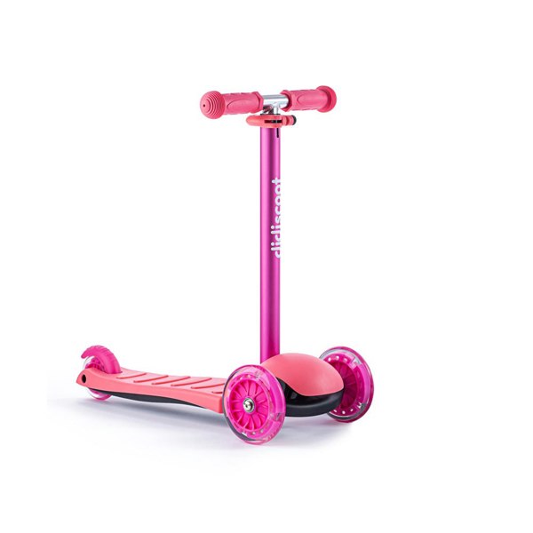 Didicar Didiscoot 3 Wheel Kids Ride On Scooter - Pink