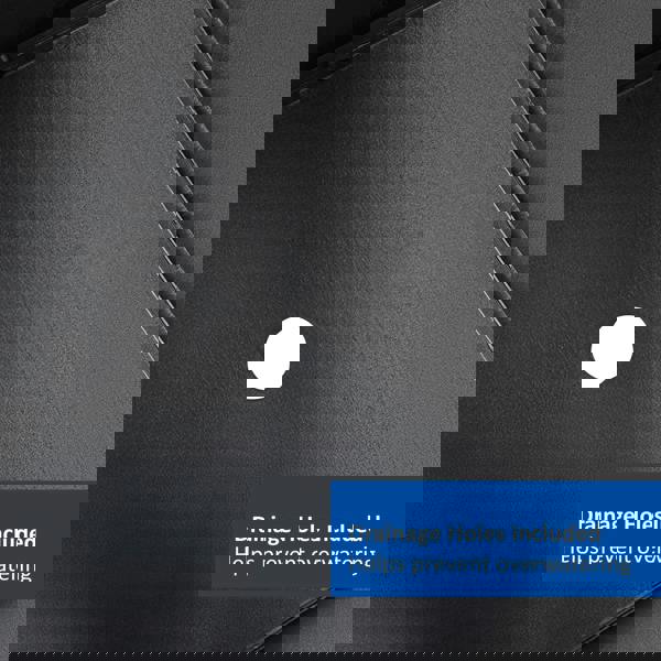 Nicoman Galvanised Matte Black Trough Metal Planter - 90cm x 82cm