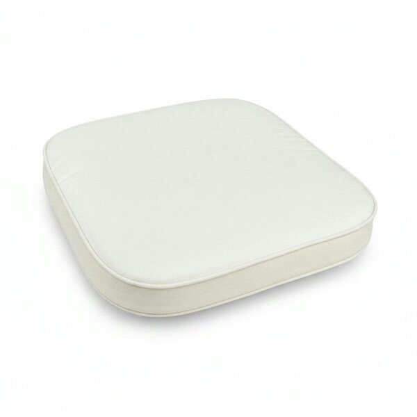 Glendale D Shape Garden Seat Cushion (colour options available) - IVORY