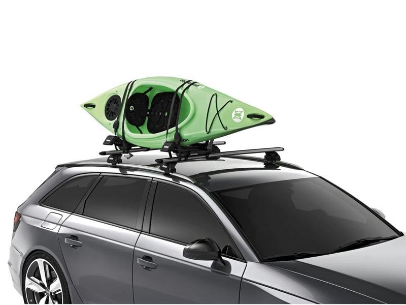 Thule Hull-a-Port XTR Kayak Carrier for Roof Rack Bars - Holds 2