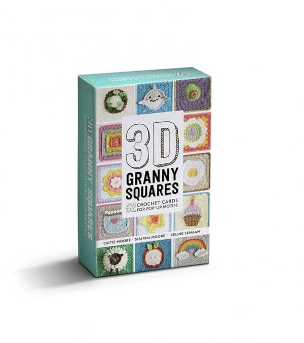3D Granny Square Cards