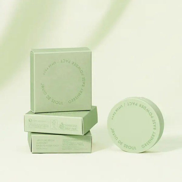 JAVIN DE SEOUL Greenery Base Powder Pact SPF28 PA++ #01 Sebum White