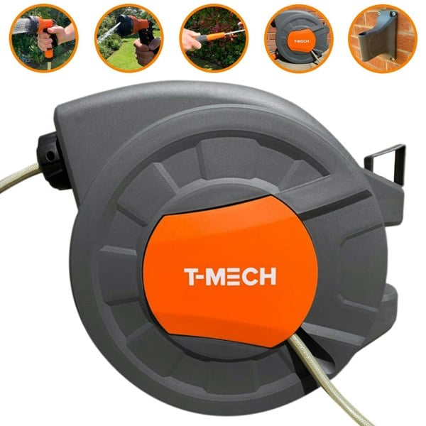 T-mech 20m Retractable Hosepipe