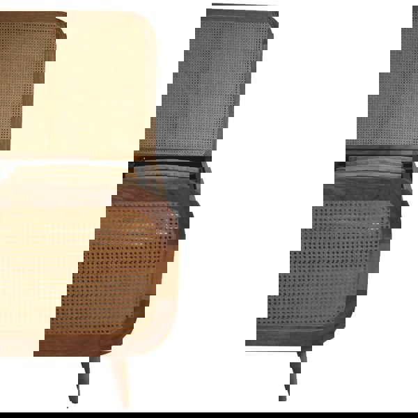 Artisan Furniture Solid Wood Rattan Bed