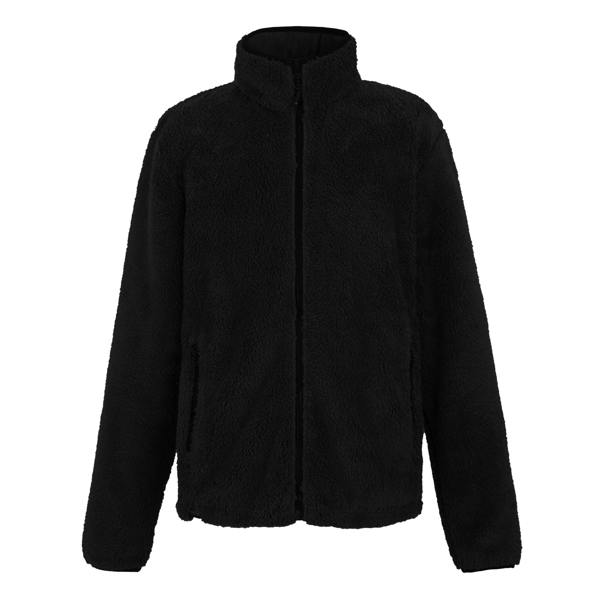 Regatta Mens Midoor Fluffy Fleece Jacket - Black - 