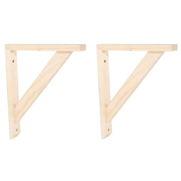 Core Products Small Shelf Brackets, Pre-Sanded Pine