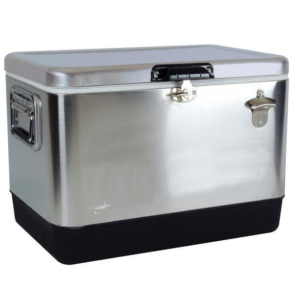 Koolatron Portable Cool Box 51L Ice Chest Cooler for Camping Beach Fishing Travel RV