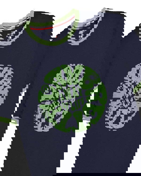 Lambretta Mens Festival Ringer Casual Retro Soul SKA T-Shirt