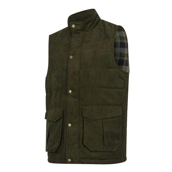 Hoggs of Fife Glenbervie Quilted Gilet for men perfect as an added layer on chilly days