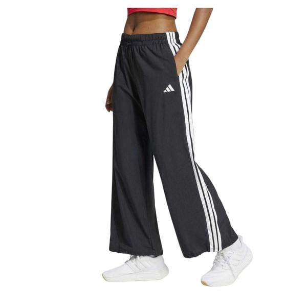 Adidas Womens/Ladies Essentials Tracksuit Bottoms - Black/White - 