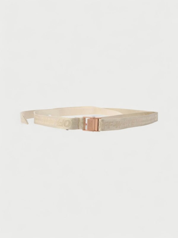 Off-White Women's Mini Industrial Belt White