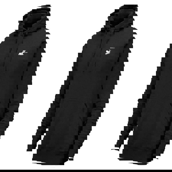 Nike Unisex Adult Sportswear Club Hoodie - Black/White