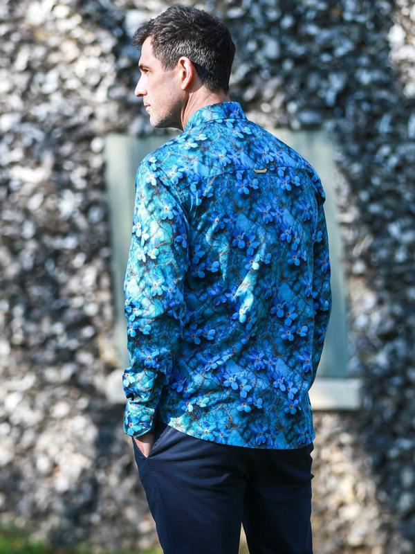 THE CEREBRAL BLOOM PRINT SHIRT - Claudio Lugli Shirts