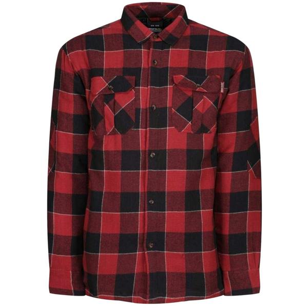Regatta Mens Shelford Plaid Shirt - Red - 