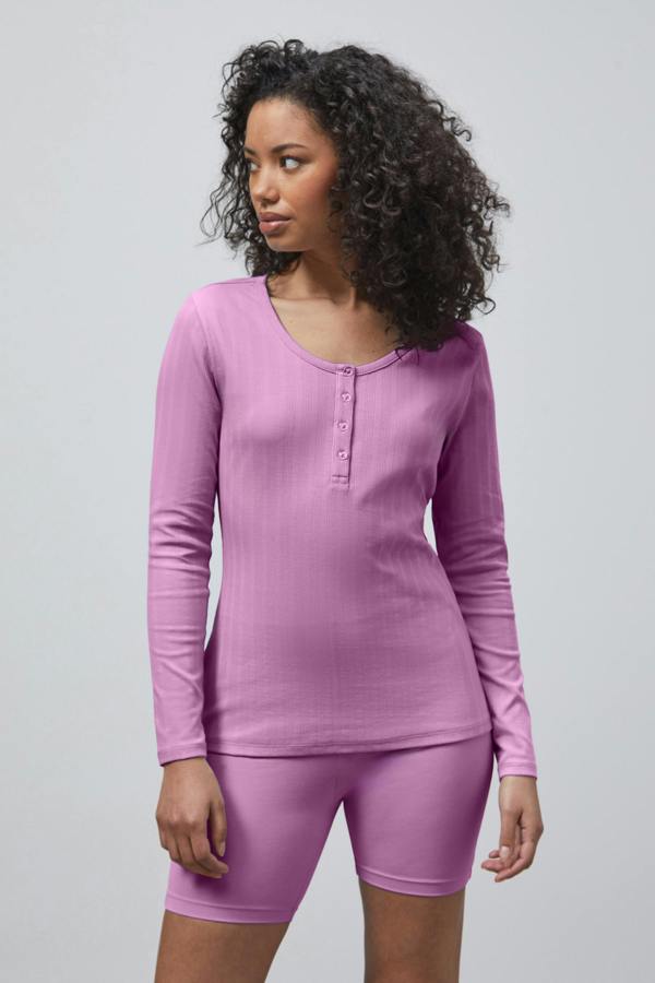 ENORSIA Ribbed Cycling Loungewear Set