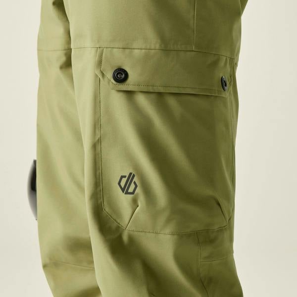 Dare 2B Mens Baseplate III Ski Trousers - Martini Olive - 