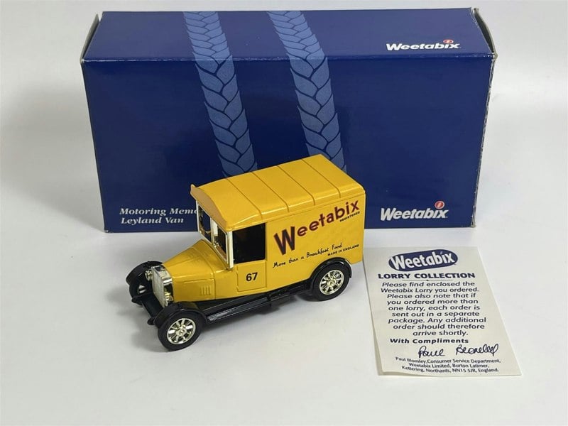 MCSlots Leyland Van Motoring Memories Weetabix Corgi MMLV01D S7