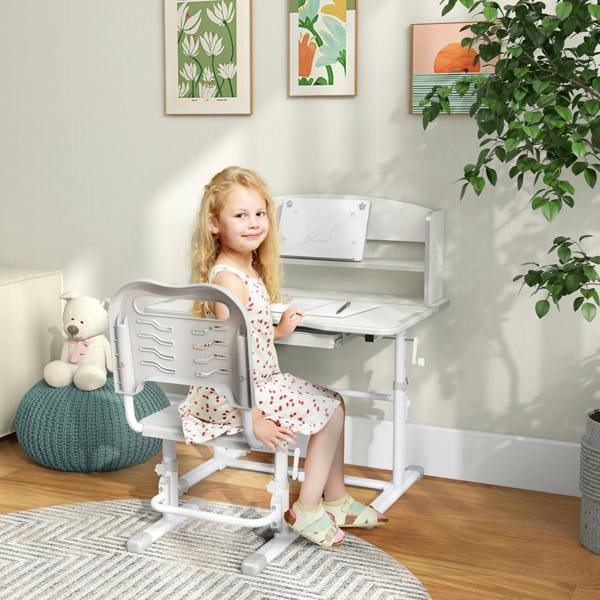 Kids Study Desk and Chair Set