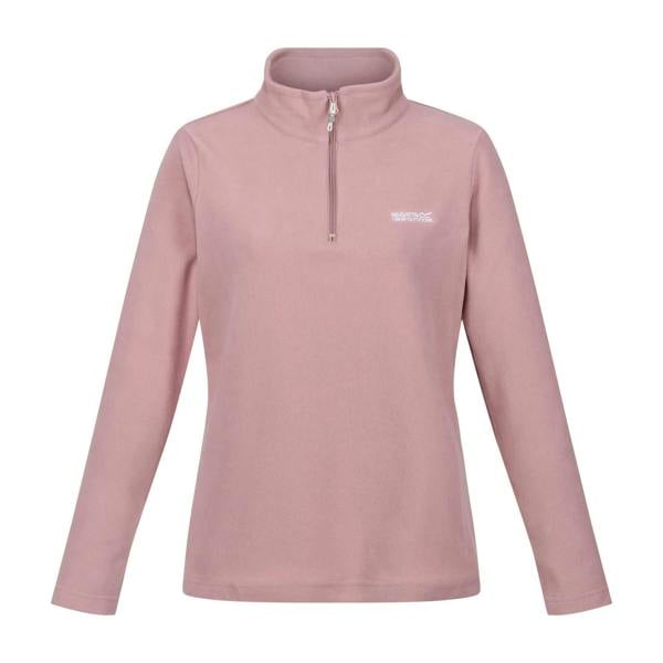 Regatta Great Outdoors Womens Sweetheart 1/4 Zip Fleece Top - Dusty Rose