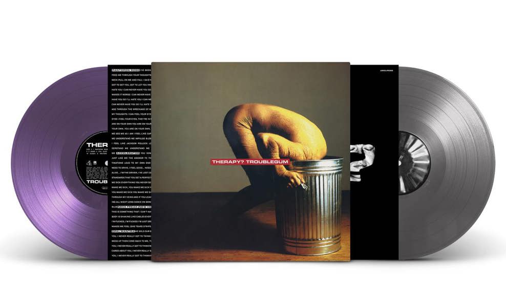 Therapy? 'Troublegum' 2LP Deluxe Silver & Lavender Vinyl