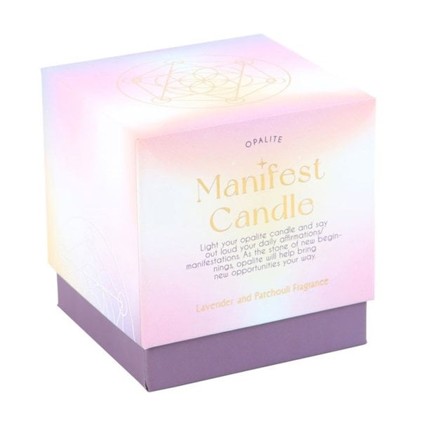 Serano Opalite Lavender & Patchouli Manifestation Candle