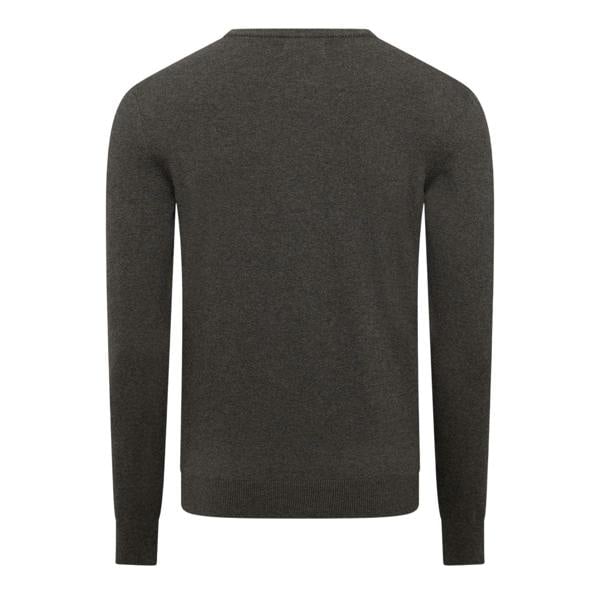 Replay Mens Cotton Blend Crew Neck Jumper - Grey - 