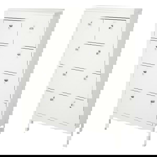 Furniture To Go Madrid Chest 3+2 drawers in White