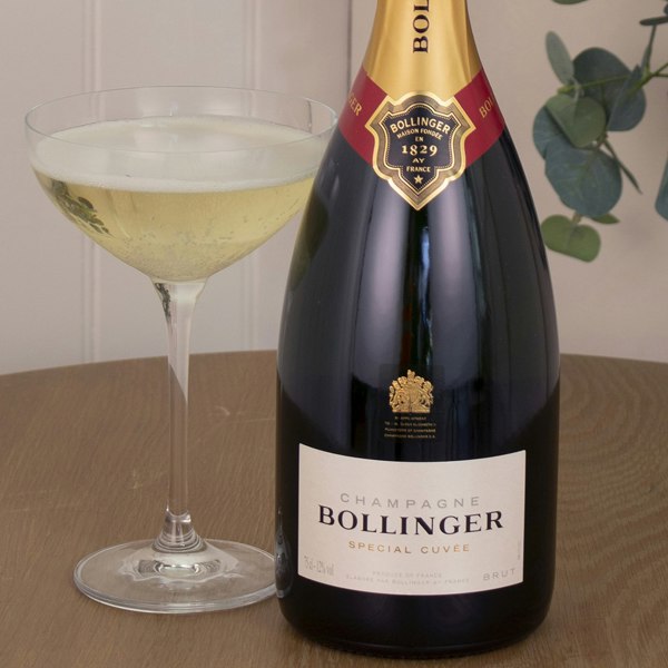 Virginia Hayward Bottle of Bollinger Gift