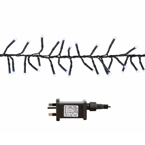 Samuel Alexander 10m 1000 LED Cluster Christmas String Lights in Cool White