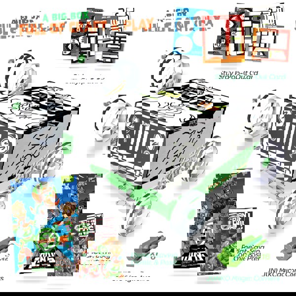 JUNKO Create Your Own Box Car - Zero-Waste Creative Play - ReUse For More Projects!