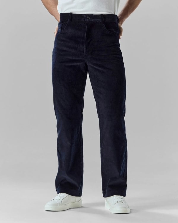 Frolickers Corduroy Relax Trousers - Navy