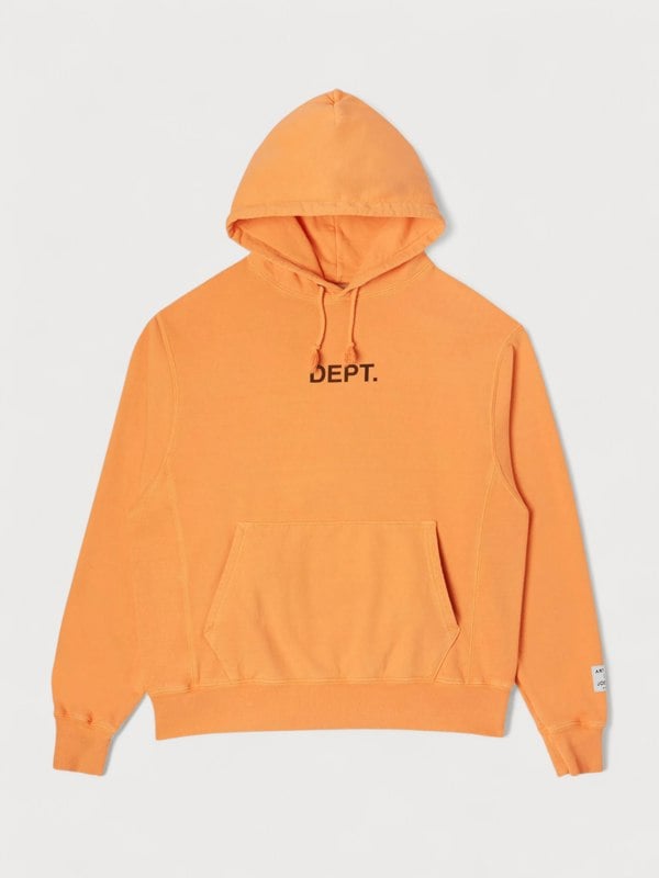 Gallery Dept. Dept Logo Hoodie Flo Orange - Supplied FashionGallery Dept.