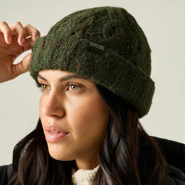 Regatta Womens/Ladies Multimix Beanie - Dark Khaki - 