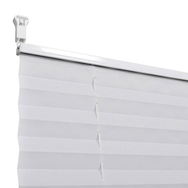 Berkfield Plisse Blind 40x200cm White Pleated Blind