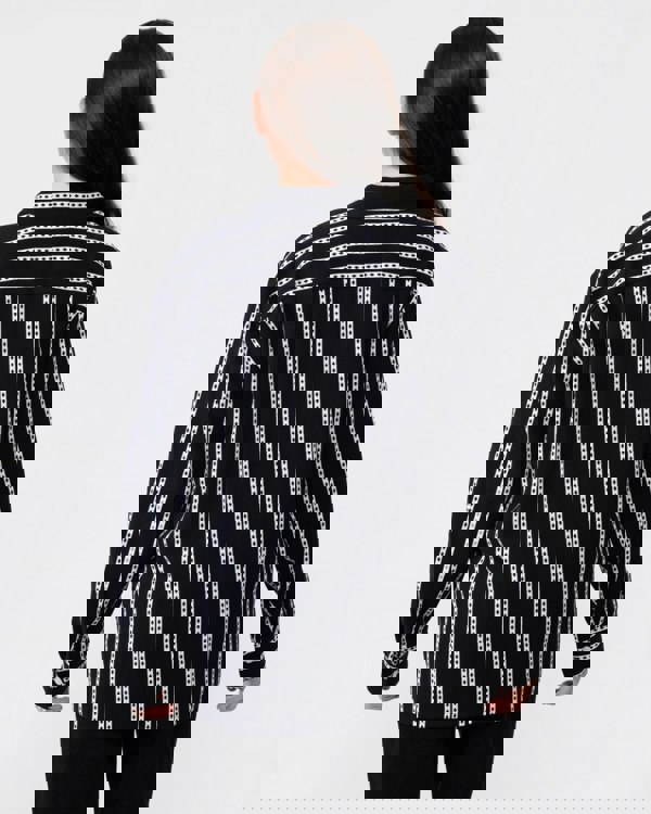 Tommy Hilfiger Argyle Stripe Womens Relaxed Fit Shirt