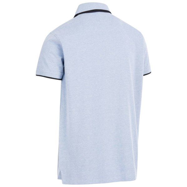 Trespass Mens Skate Polo Shirt - Denim Blue