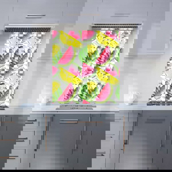 Warren Reed - Designer Colourful Melon Pattern Kitchen Splashback