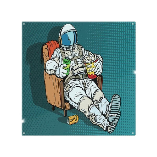 Benjamin Tate Design loneliness in space. Pop art retro Designer Splash Back