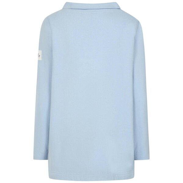 Lazy Jacks LJ94 - Plain Roll Neck Sweatshirt - Sky