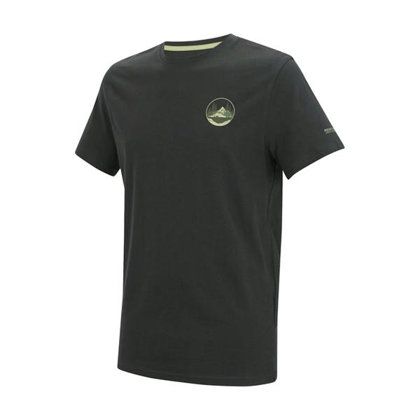 Regatta Mens Breezed Circle Mountain T-Shirt - Ash - 