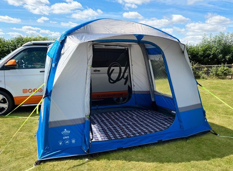 Uno Breeze Inflatable Campervan Awning OLPRO