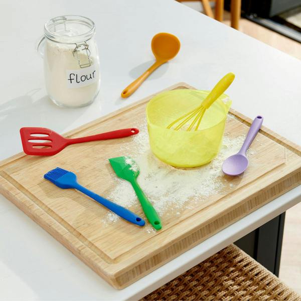 tickit Rainbow Silicone Utensils
