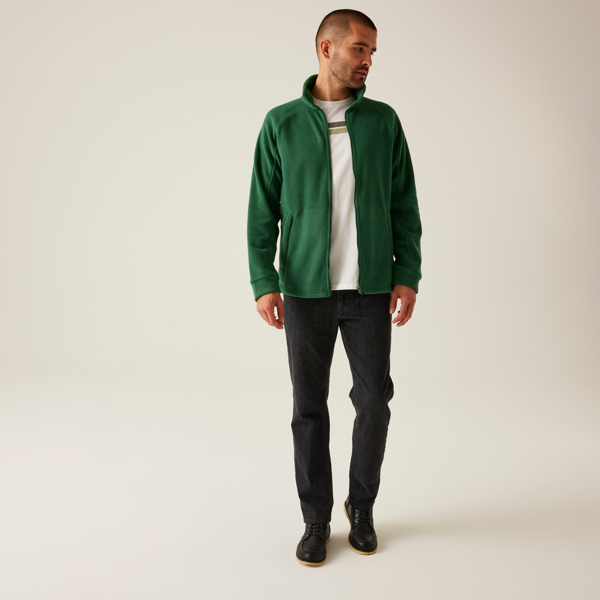 Regatta Mens Thor III Anti-Pill Fleece Jacket - Bottle Green
