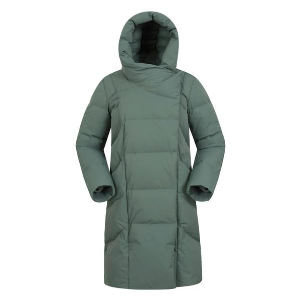 Mountain Warehouse Womens/Ladies Cosy Extreme II Wrap Down Jacket - Dark Khaki - 